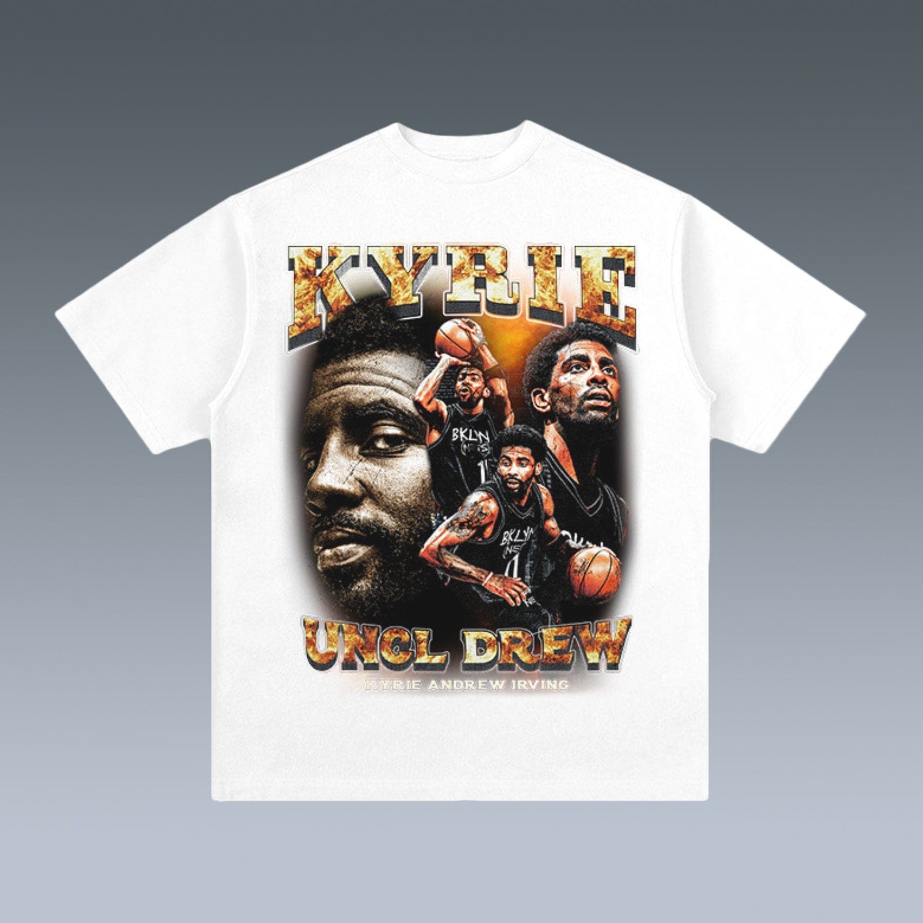 VINTAGE TEE |  KYRIE IRVING& UNCLE DREW