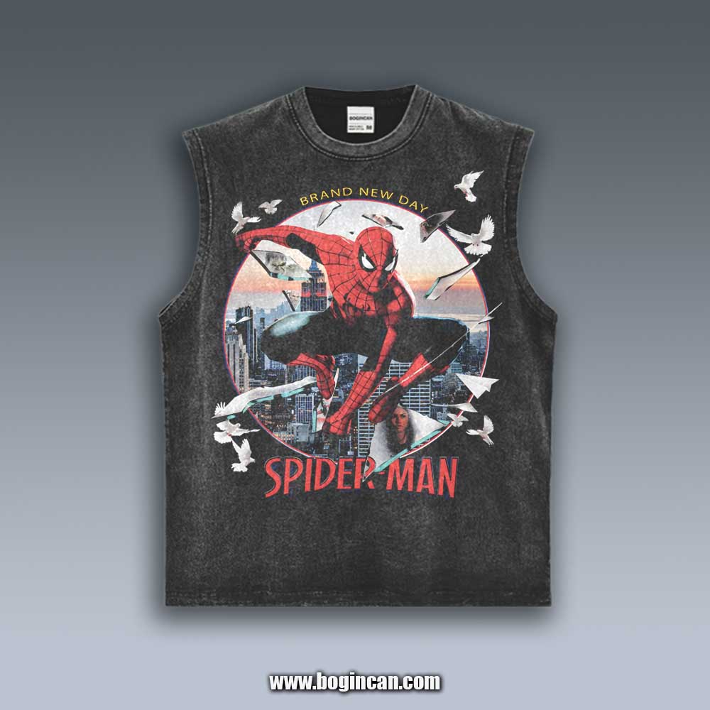 VINTAGE TANK TOP | SPIDERMAN BRAND NEW DAY 7.4.3