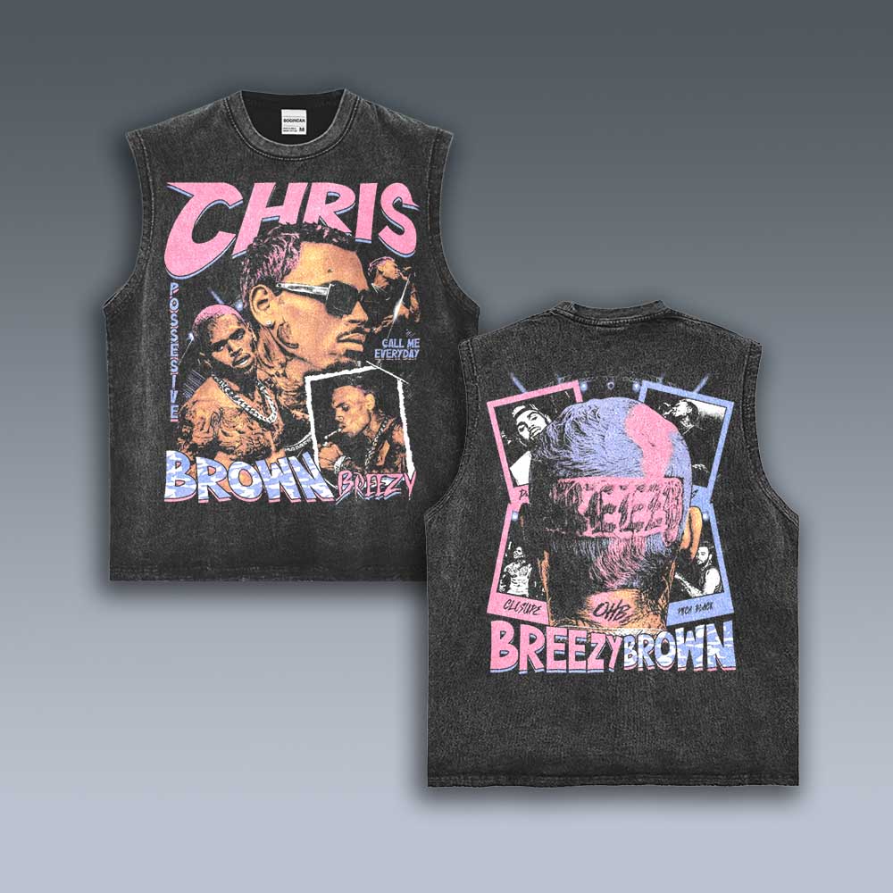 VINTAGE TANK TOP | CHRIS BROWN 3.26