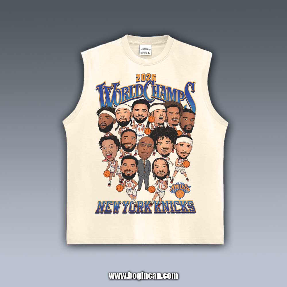 VINTAGE TANK TOP | 2026 KNICKS V6.15.10