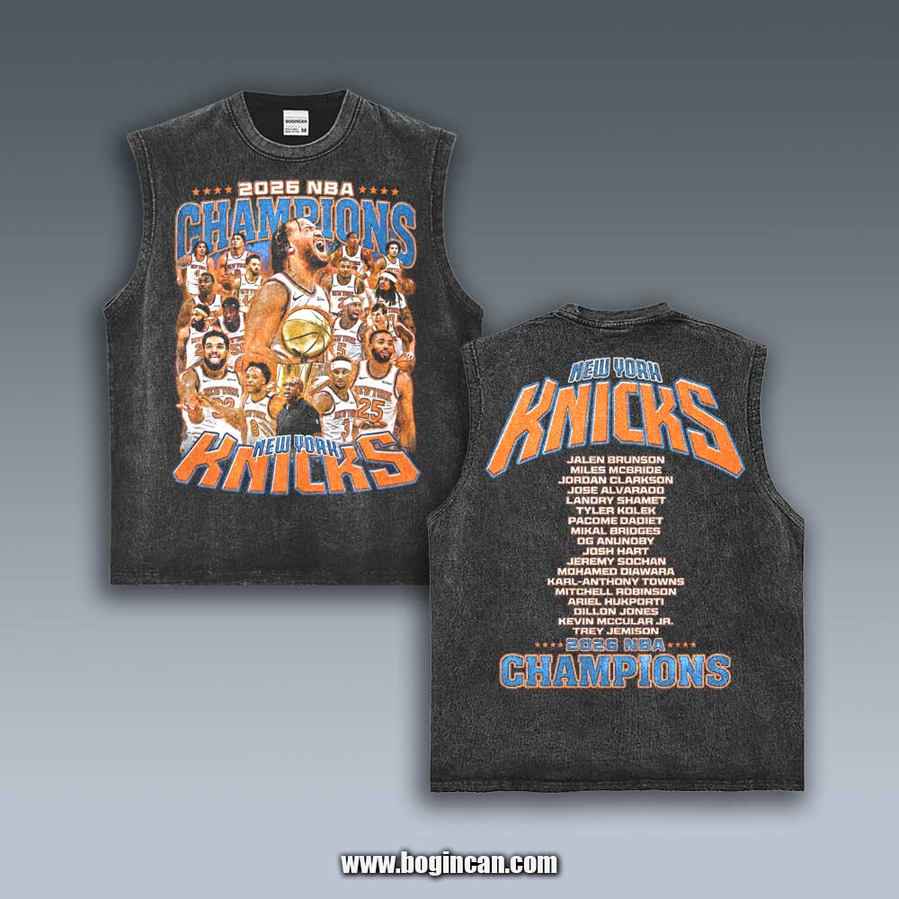 VINTAGE TANK TOP | 2026 KNICKS V6.15.7