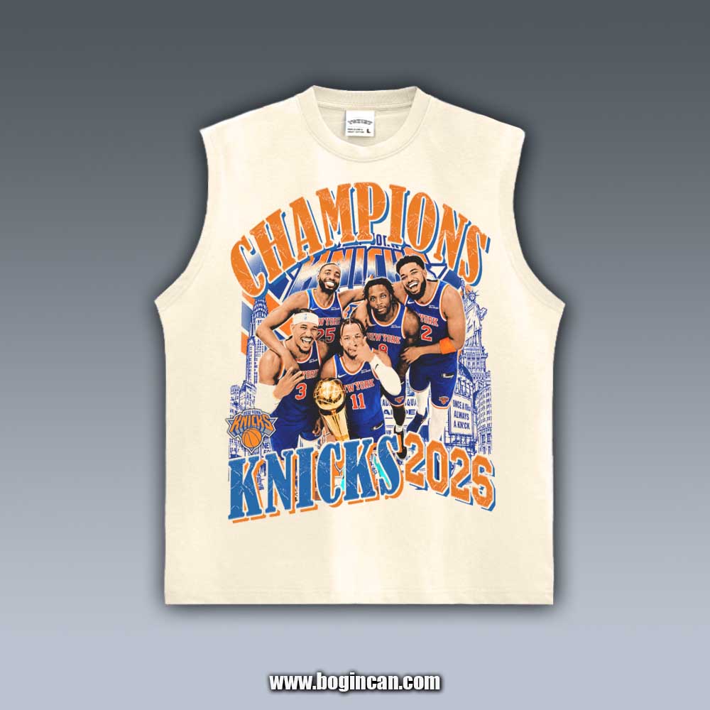 VINTAGE TANK TOP | 2026 KNICKS V6.15.18