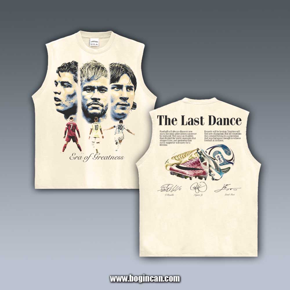 VINTAGE TANK TOP | MESSI X RONALDO X NEYMAR 7.8.2