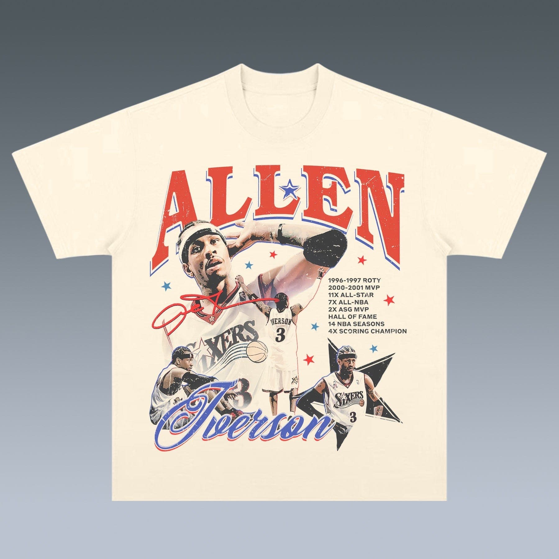 VINTAGE TEE | ALLEN IVERSON-AI