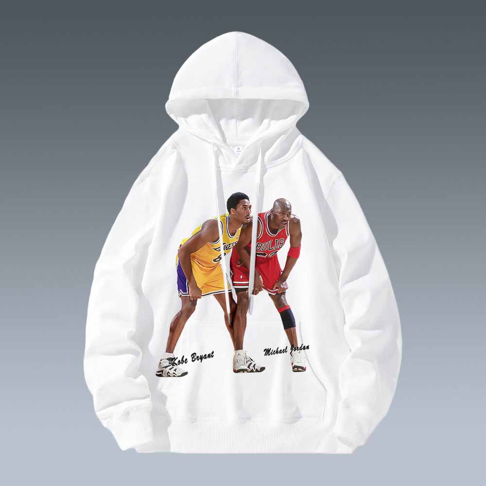 VINTAGE HOODIES | KOBE VS MICHAEL JORDAN