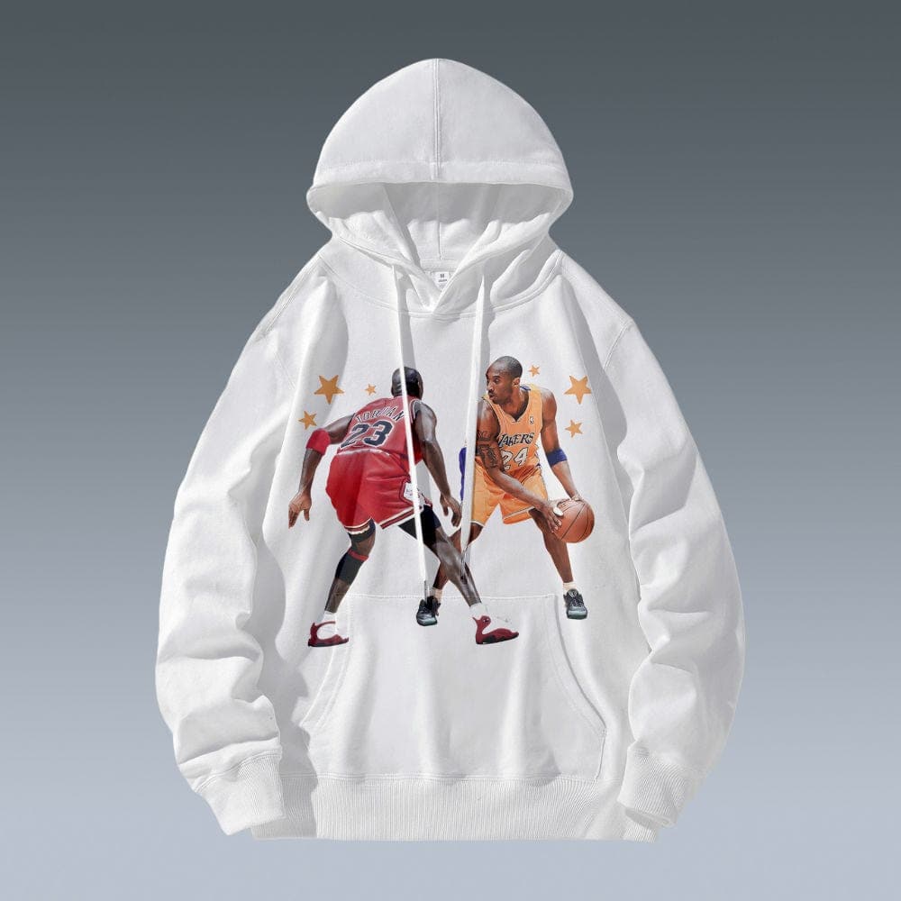 VINTAGE HOODIES | KOBE VS JORDAN- 24 VS 23