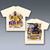 VINTAGE TEE | LEBRON JAMES 50K 3.17