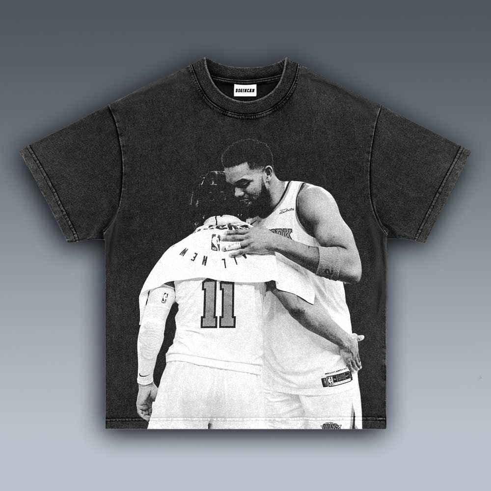 VINTAGE TEE | JALEN BRUNSON AND TOWNS
