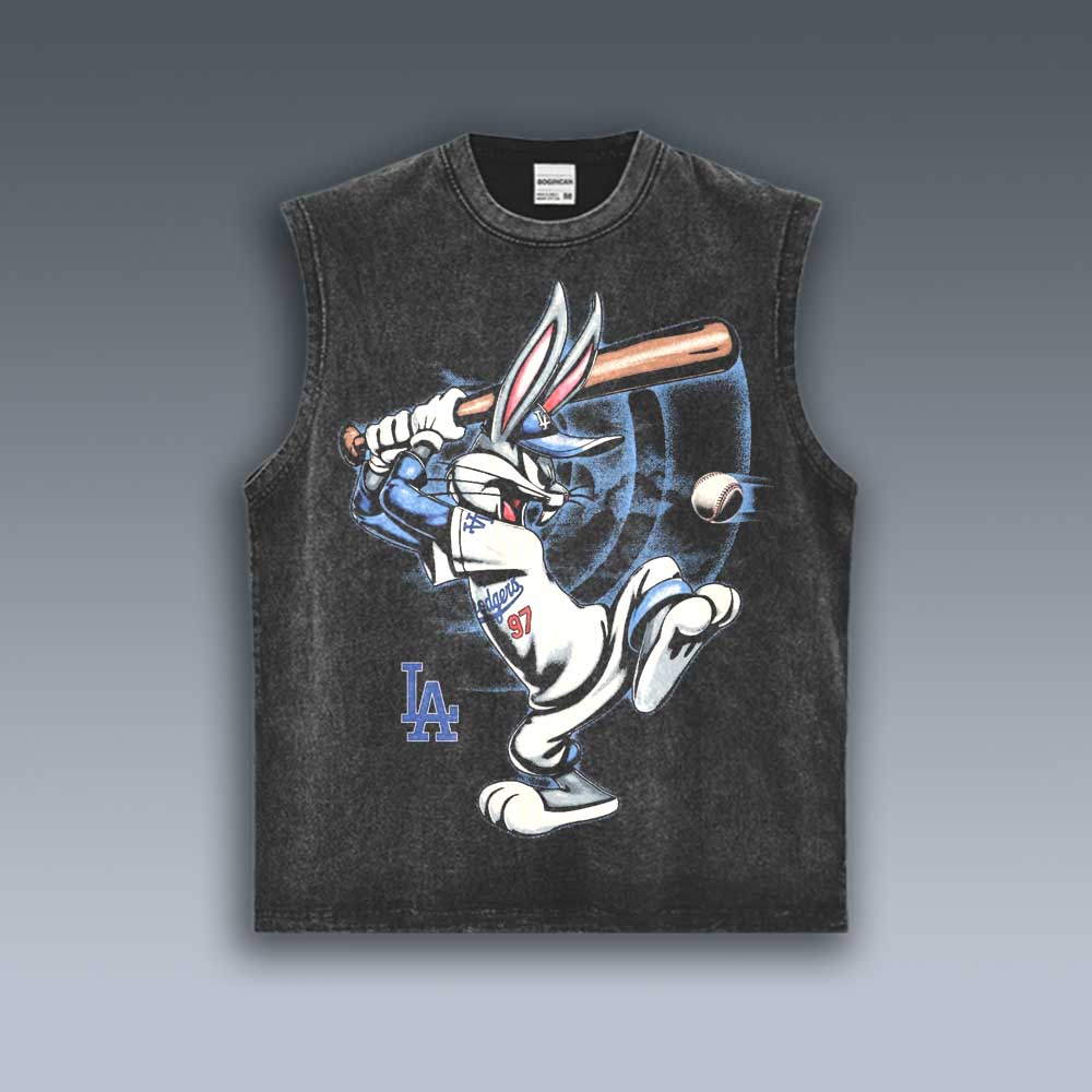 VINTAGE TANK TOP | DODGERS BUGS BUNNY 3.19