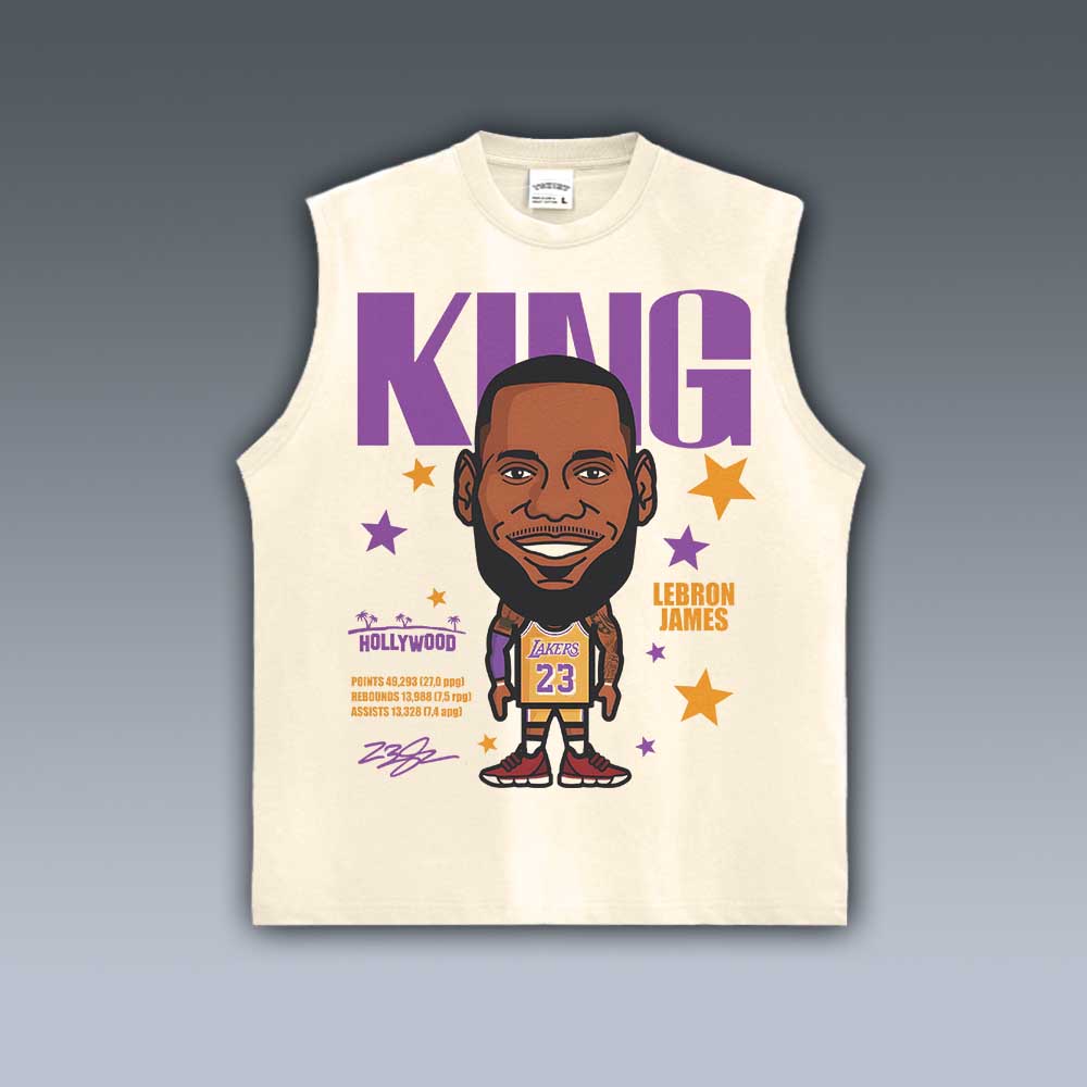 VINTAGE TANK TOP | LEBRON JAMES V5.12