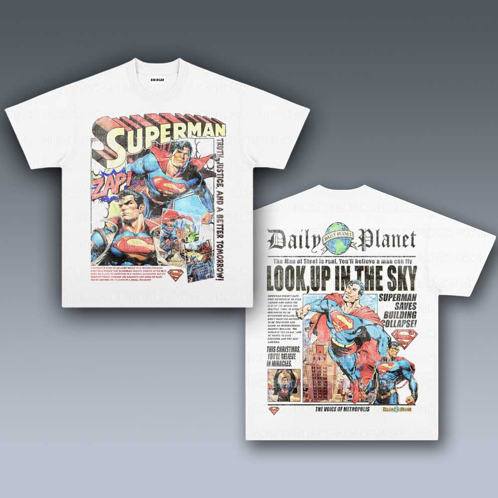 VINTAGE TEE | SUPER MAN 12.5