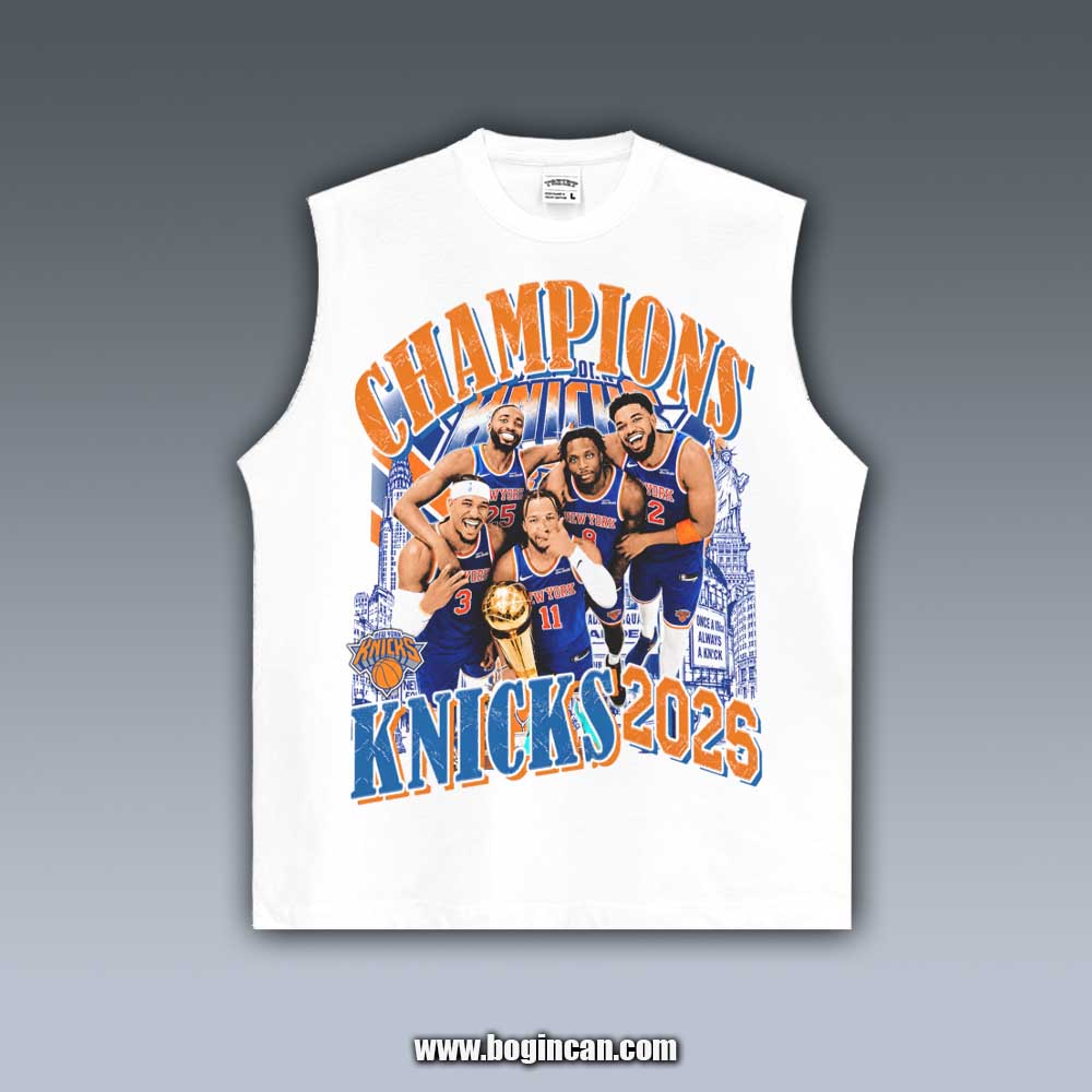 VINTAGE TANK TOP | 2026 KNICKS V6.15.18