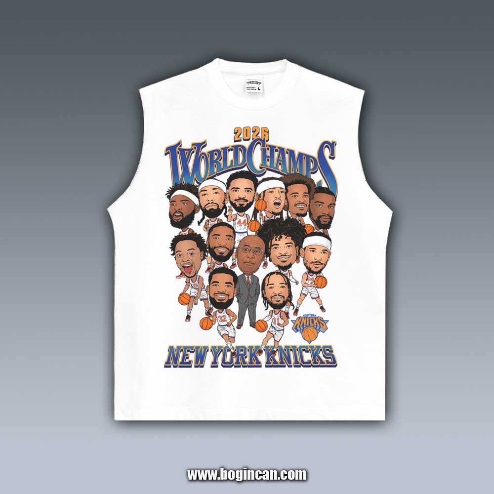 VINTAGE TANK TOP | 2026 KNICKS V6.15.10