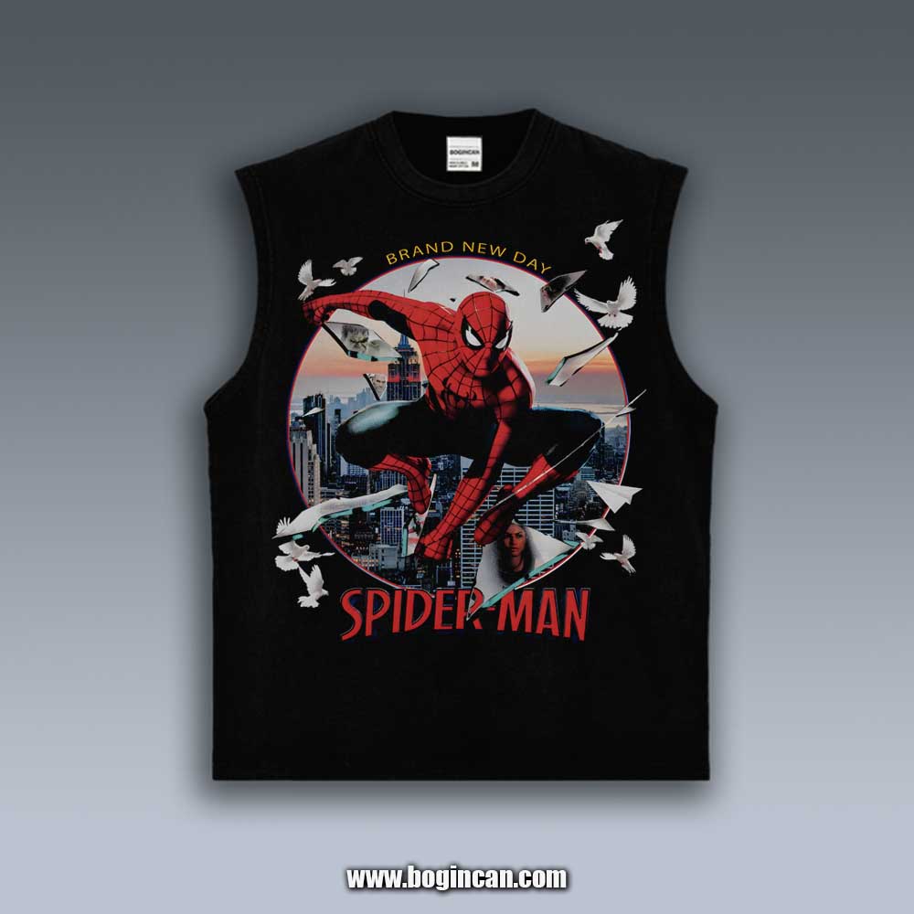 VINTAGE TANK TOP | SPIDERMAN BRAND NEW DAY 7.4.3