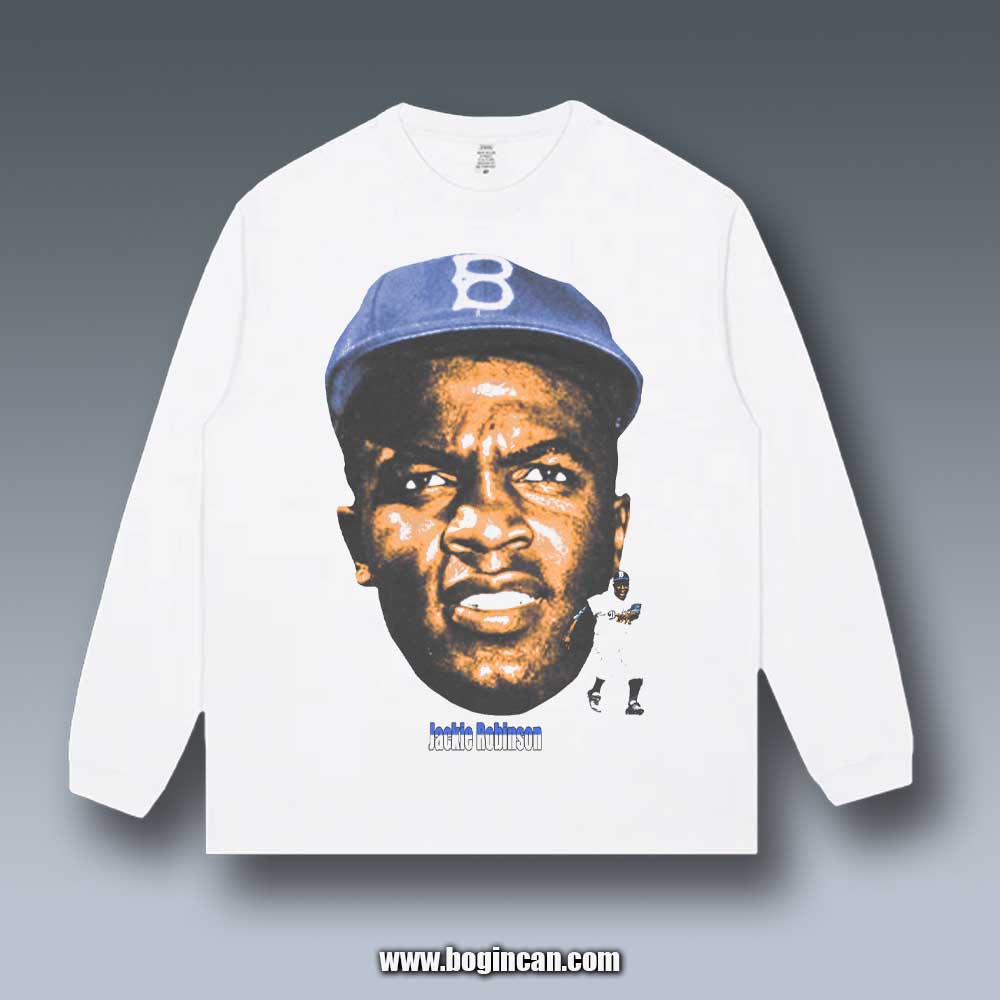VINTAGE LONG SLEEVE TEE | JACKIE ROBINSON 10.16