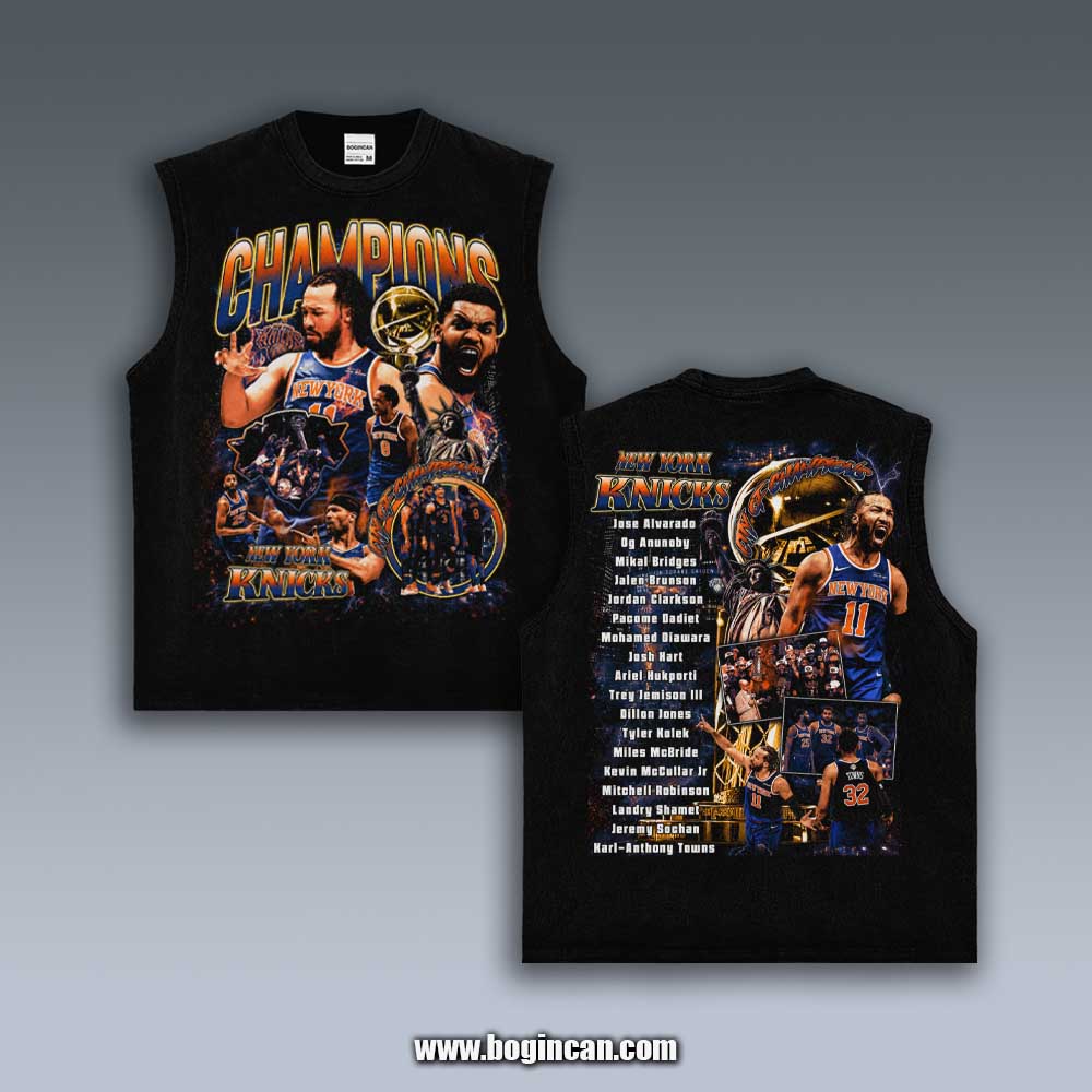 VINTAGE TANK TOP | 2026 KNICKS V6.15.14