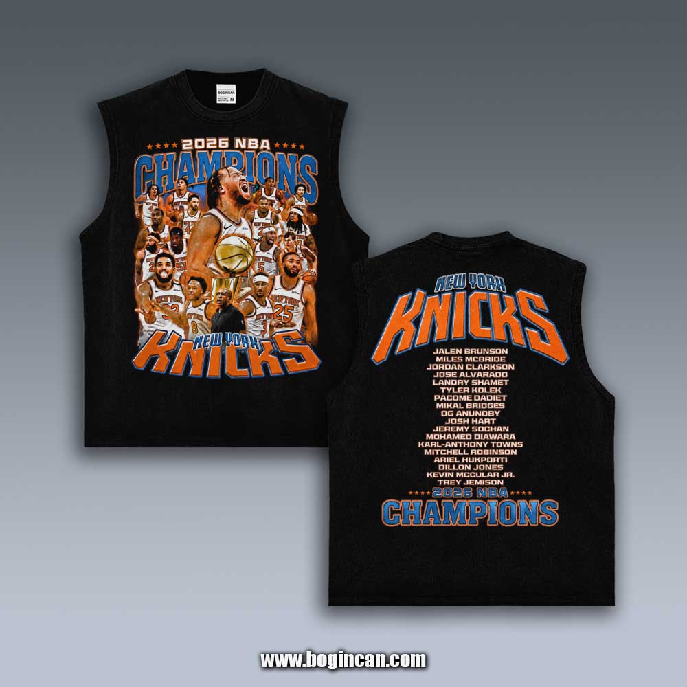 VINTAGE TANK TOP | 2026 KNICKS V6.15.7