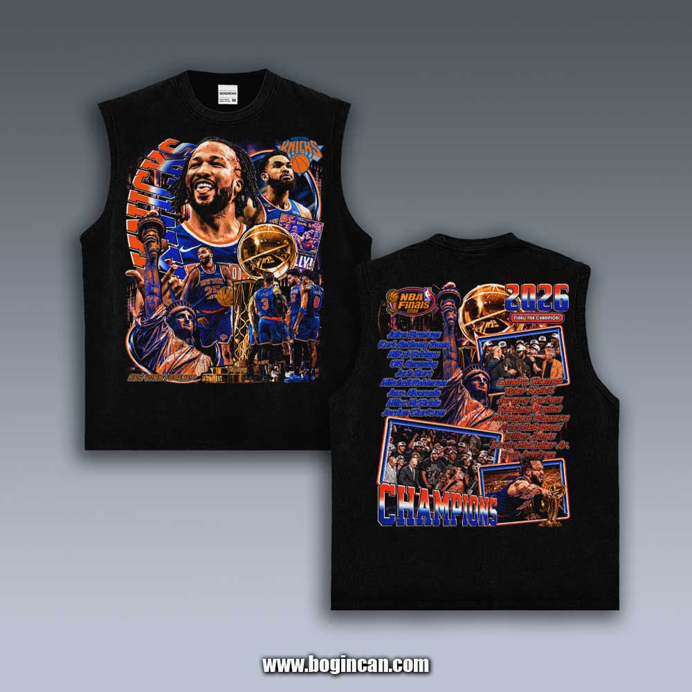 VINTAGE TANK TOP | 2026 KNICKS V6.15.16