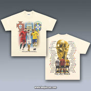 VINTAGE TEE | MESSI X RONALDO X NEYMAR 7.8