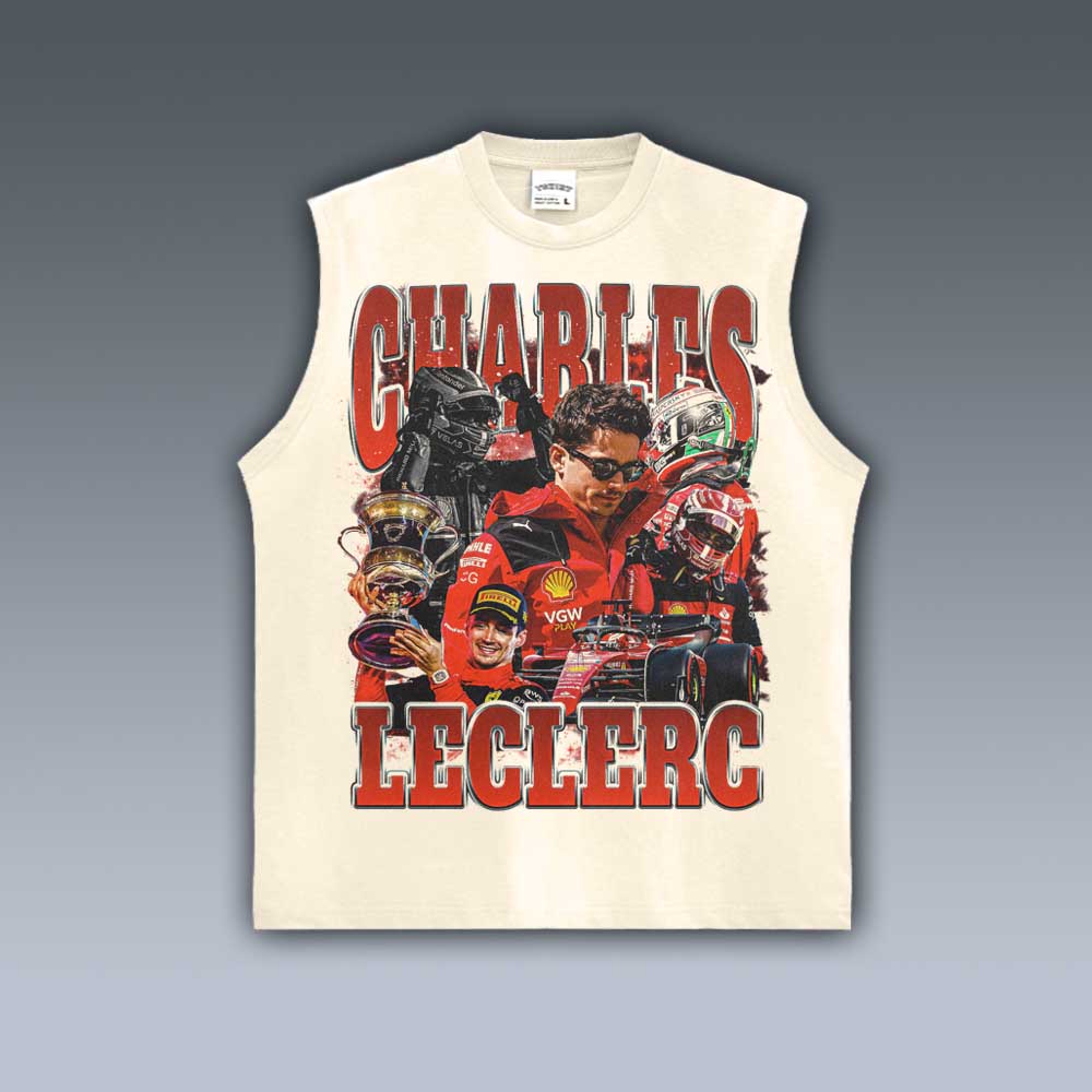 VINTAGE TANK TOP | CHARLES LECLERC FORMULA 1 10.6