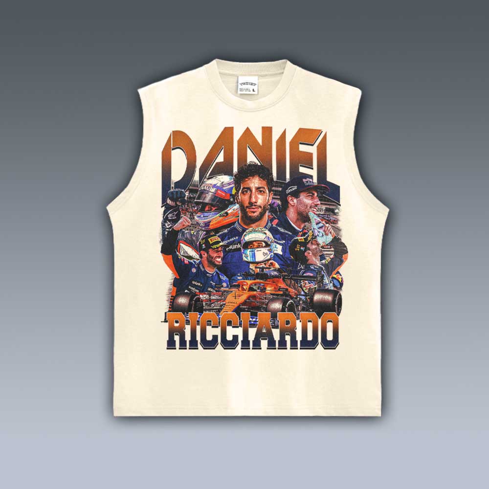 VINTAGE TANK TOP | DANIEL RICCIARDO FORMULA 1 10.6