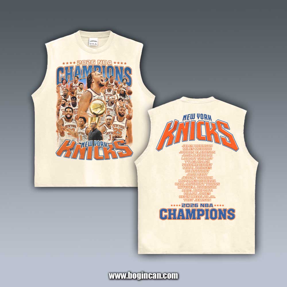 VINTAGE TANK TOP | 2026 KNICKS V6.15.7