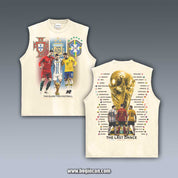 VINTAGE TANK TOP | MESSI X RONALDO X NEYMAR 7.8