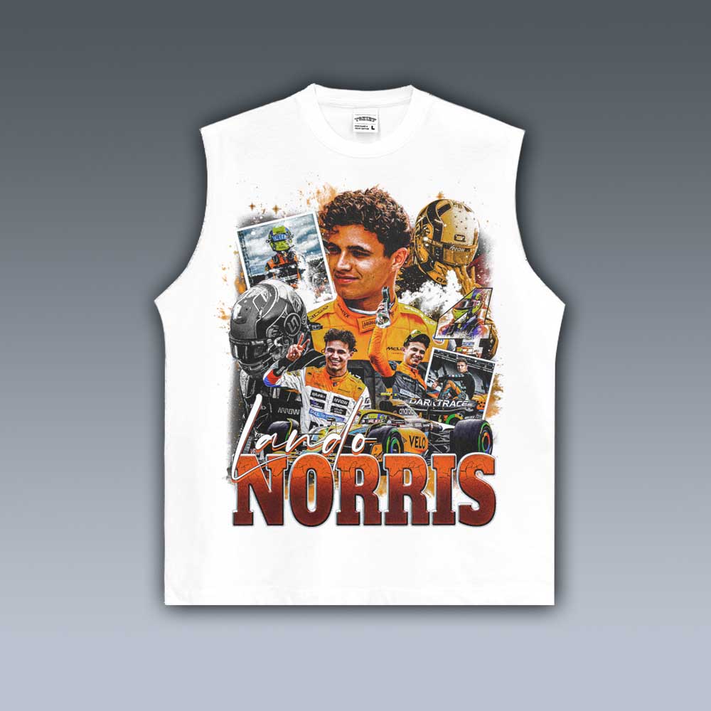 VINTAGE TANK TOP | LANDO NORRIS FORMULA 1 10.6