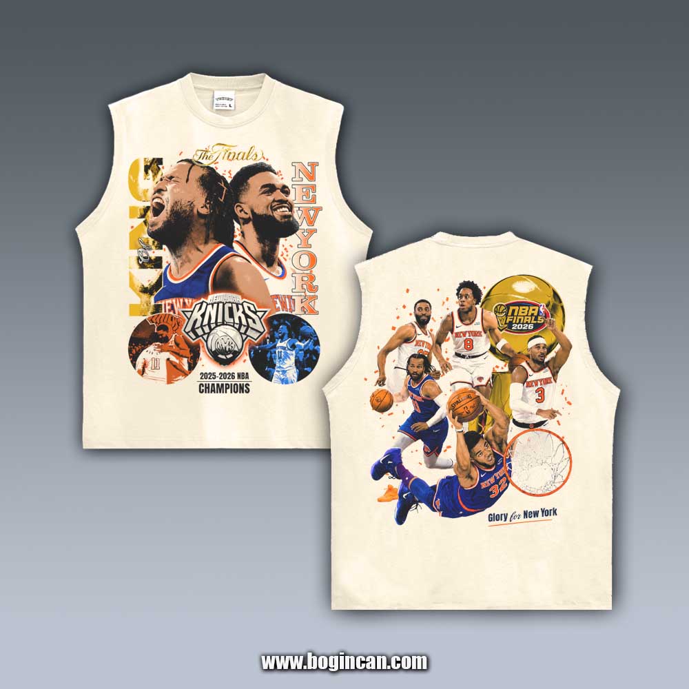 VINTAGE TANK TOP | 2026 KNICKS V6.15.2